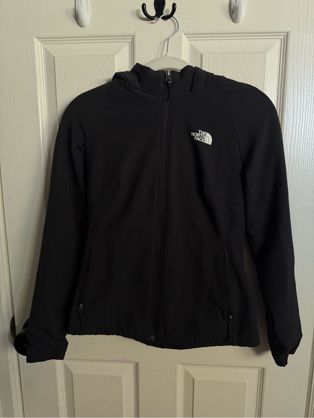 The North Face Black Hooded Lightweight Jacket